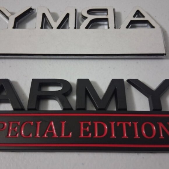 1pc. High Quality 3d Metal Decal For Auto/SUV/Trucks/Bikes/Army Special Edition - Picture 3 of 5